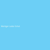 Wertiger Leder-Schal