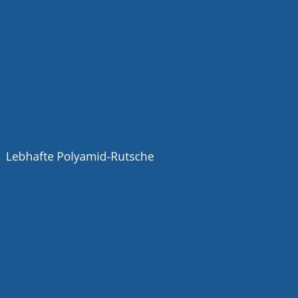 Lebhafte Polyamid-Rutsche