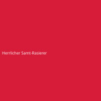 Herrlicher Samt-Rasierer