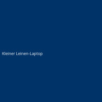 Kleiner Leinen-Laptop