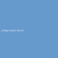 Luftige Kupfer-Kanne