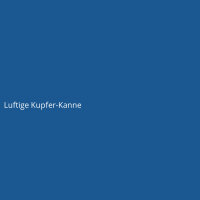 Luftige Kupfer-Kanne