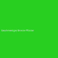 Geschmeidiges Bronze-Pflaster