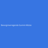 Besorgniserregende Gummi-Mütze