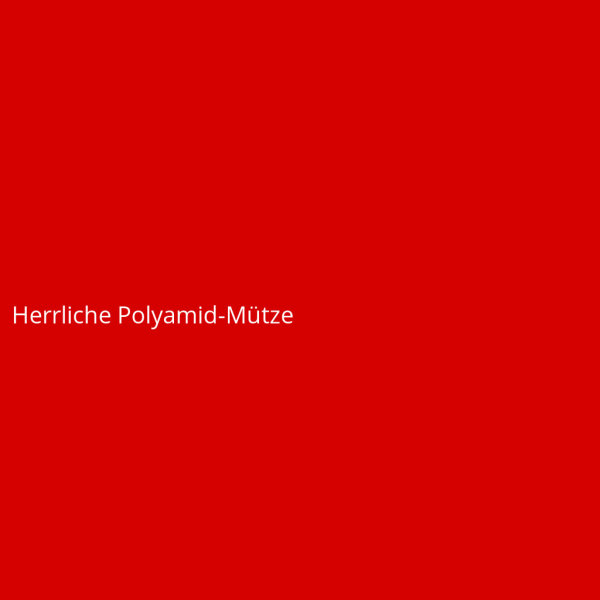 Herrliche Polyamid-Mütze