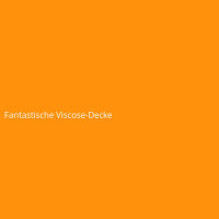 Fantastische Viscose-Decke