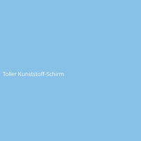 Toller Kunststoff-Schirm