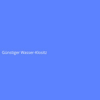 Günstiger Wasser-Klositz