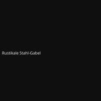 Rustikale Stahl-Gabel