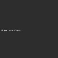 Guter Leder-Klositz